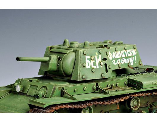 1:35 Trumpeter 00357 KV-1 s Ekranami WWII - Sovjet Zware Tank - Tru00357 19 - TRU00357