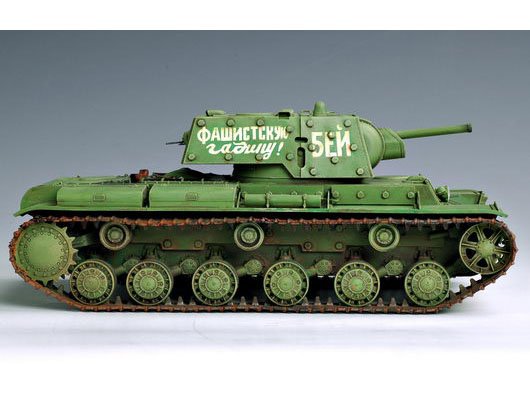 1:35 Trumpeter 00357 KV-1 s Ekranami WWII - Sovjet Zware Tank - Tru00357 20 - TRU00357