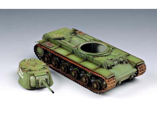 1:35 Trumpeter 00360 KV-1 Model 1942 Lightweight Cast WWII - Sovjet Zware Tank - Tru00360 10 - TRU00360