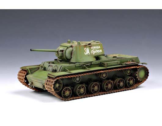 1:35 Trumpeter 00360 KV-1 Model 1942 Lightweight Cast WWII - Sovjet Zware Tank - Tru00360 2 - TRU00360