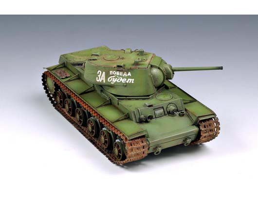 1:35 Trumpeter 00360 KV-1 Model 1942 Lightweight Cast WWII - Sovjet Zware Tank - Tru00360 5 - TRU00360