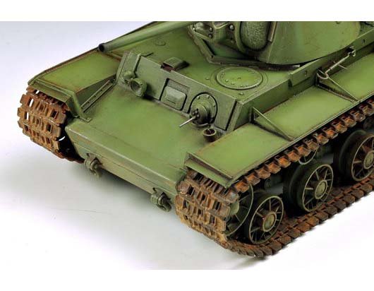 1:35 Trumpeter 00360 KV-1 Model 1942 Lightweight Cast WWII - Sovjet Zware Tank - Tru00360 7 - TRU00360