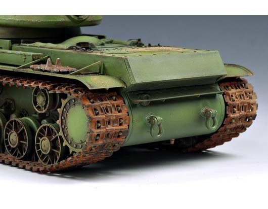 1:35 Trumpeter 00360 KV-1 Model 1942 Lightweight Cast WWII - Sovjet Zware Tank - Tru00360 9 - TRU00360
