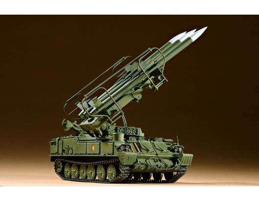 1:35 Trumpeter 00361 SAM-6 Antiaircraft Missile - 2K12 Kub / SA-6 Gainful - Sovjet Luchtafweerraketsysteem - Tru00361 10 - TRU00361