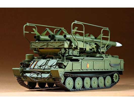 1:35 Trumpeter 00361 SAM-6 Antiaircraft Missile - 2K12 Kub / SA-6 Gainful - Sovjet Luchtafweerraketsysteem - Tru00361 12 - TRU00361