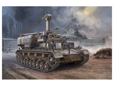 1:35 Trumpeter 00362 Pz.Kpfw. IV Ausf. D/E Fahrgestell WWII - Duits Tankchassis - Tru00362 1 - TRU00362