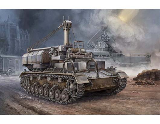 1:35 Trumpeter 00362 Pz.Kpfw. IV Ausf. D/E Fahrgestell WWII - Duits Tankchassis - Tru00362 1 - TRU00362