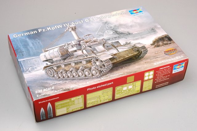 1:35 Trumpeter 00362 Pz.Kpfw. IV Ausf. D/E Fahrgestell WWII - Duits Tankchassis - Tru00362 2 - TRU00362