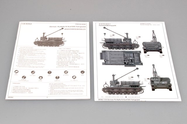 1:35 Trumpeter 00362 Pz.Kpfw. IV Ausf. D/E Fahrgestell WWII - Duits Tankchassis - Tru00362 3 - TRU00362
