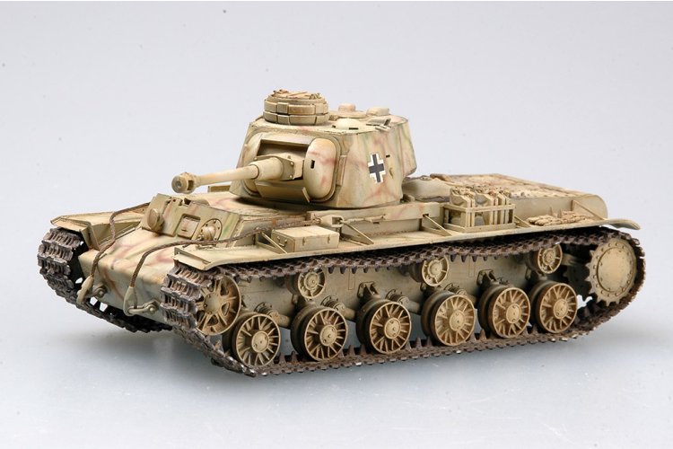 1:35 Trumpeter 00366 Pz.Kpfw. KV-1 756(r) WWII - Duitse Zware Tank - Tru00366 14 - TRU00366