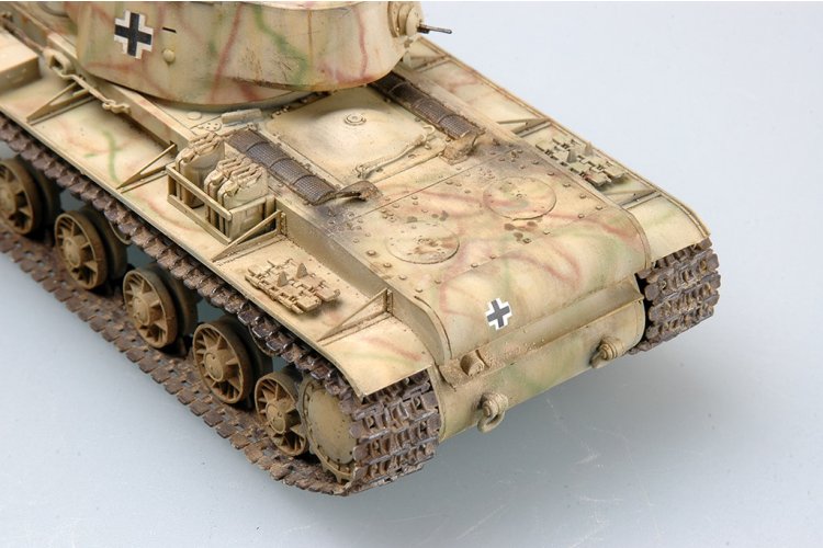 1:35 Trumpeter 00366 Pz.Kpfw. KV-1 756(r) WWII - Duitse Zware Tank - Tru00366 15 - TRU00366