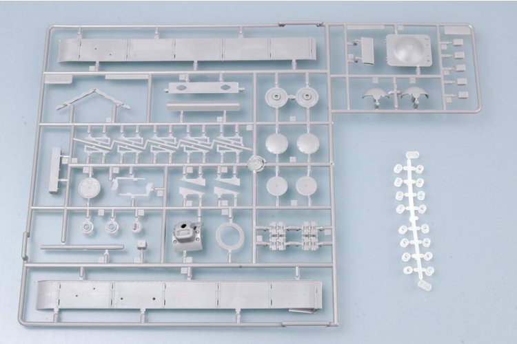 1:35 Trumpeter 00366 Pz.Kpfw. KV-1 756(r) WWII - Duitse Zware Tank - Tru00366 7 - TRU00366
