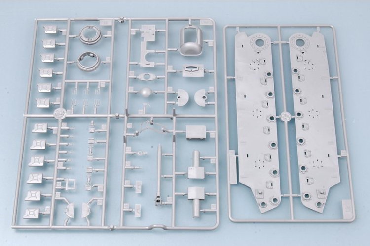 1:35 Trumpeter 00366 Pz.Kpfw. KV-1 756(r) WWII - Duitse Zware Tank - Tru00366 9 - TRU00366