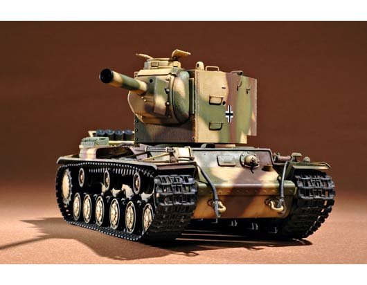 1:35 Trumpeter 00367 Pz.Kpfw. KV-2 754(r) WWII - Duitse Zware Tank - Tru00367 10 - TRU00367