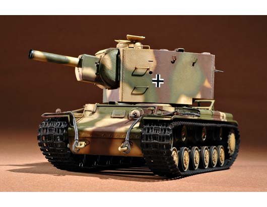 1:35 Trumpeter 00367 Pz.Kpfw. KV-2 754(r) WWII - Duitse Zware Tank - Tru00367 12 - TRU00367