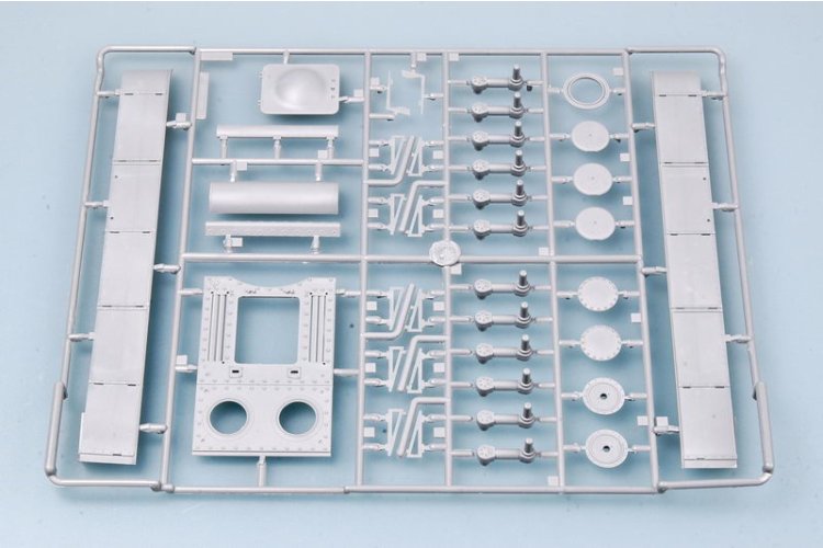 1:35 Trumpeter 00367 Pz.Kpfw. KV-2 754(r) WWII - Duitse Zware Tank - Tru00367 7 - TRU00367