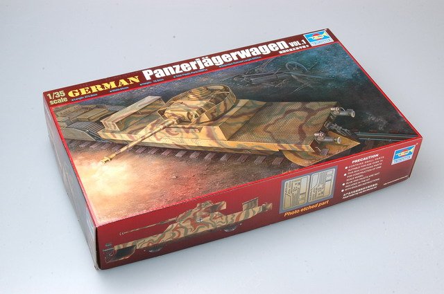 1:35 Trumpeter 00368 Panzerj&auml;gerwagen Vol. 1 WWII - Duitse Pantsertreinwagon - Tru00368 2 - TRU00368
