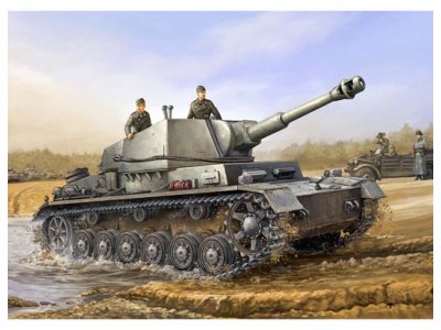 1:35 Trumpeter 00374 Sd.Kfz.165/1 Gesch&uuml;tzwagen IVb f&uuml;r 10,5cm leFH 18/1 (Sf.) WWII - Duitse Houwitser - Tru00374 1 - TRU00374