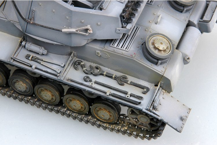 1:35 Trumpeter 00374 Sd.Kfz.165/1 Gesch&uuml;tzwagen IVb f&uuml;r 10,5cm leFH 18/1 (Sf.) WWII - Duitse Houwitser - Tru00374 12 - TRU00374