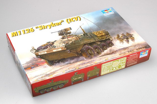 1:35 Trumpeter 00375 M1126 Stryker ICV &ndash; American Infantry Carrier Vehicle - Tru00375 2 - TRU00375