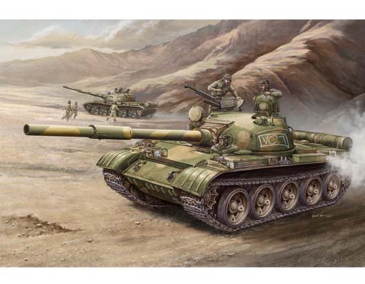 1:35 Trumpeter 00377 T-62 Mod. 1972 &ndash; Soviet Main Battle Tank - Tru00377 1 - TRU00377
