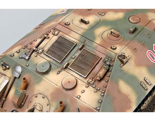 1:35 Trumpeter 00383 Entwicklungsfahrzeug E-25 - Duitse Tankjager - Tru00383 12 - TRU00383