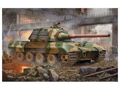 1:35 Trumpeter 00384 E-100 Super Heavy Tank - Duitse Superzware Tank - Tru00384 1 - TRU00384