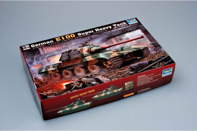 1:35 Trumpeter 00384 E-100 Super Heavy Tank - Duitse Superzware Tank - Tru00384 2 - TRU00384