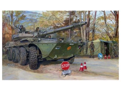 1:35 Trumpeter 00387 B1 Centauro AFV - Late Version (3rd Series) - Italiaanse Tankjager - Tru00387 1 - TRU00387