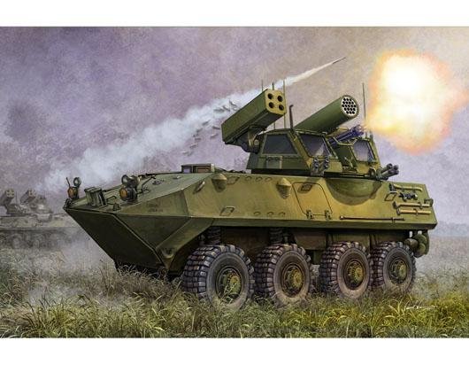 1:35 Trumpeter 00393 USMC LAV-AD - Light Armored Vehicle-Air Defense - Amerikaans Luchtafweervoertuig - Tru00393 1 - TRU00393