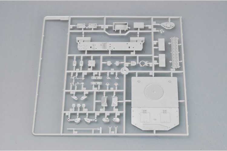 1:35 Trumpeter 00394 C1 Ariete MBT met Extra Bepantsering - Italiaanse Hoofdgevechtstank - Tru00394 7 - TRU00394
