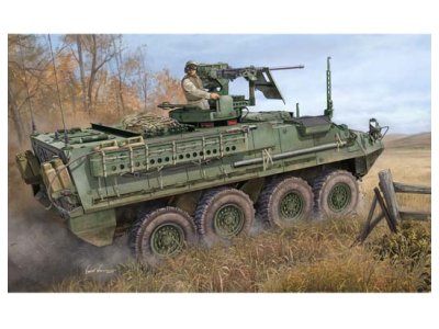 1:35 Trumpeter 00398 M1131 Stryker FSV - Amerikaans Artillerieverkenningsvoertuig - Tru00398 1 - TRU00398