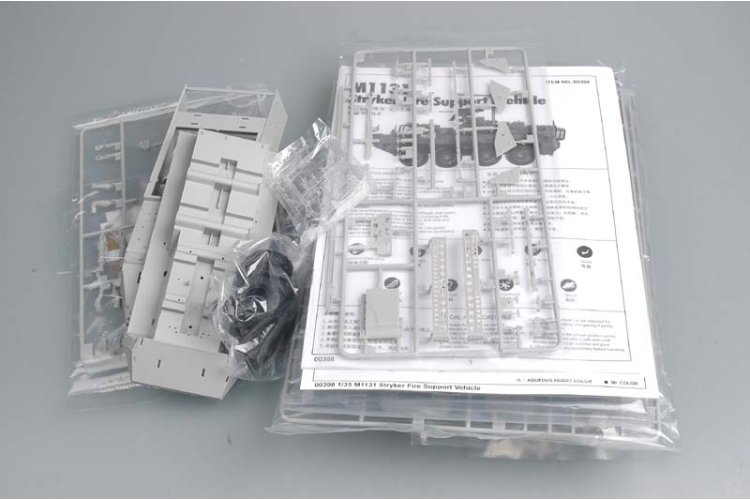 1:35 Trumpeter 00398 M1131 Stryker FSV - Amerikaans Artillerieverkenningsvoertuig - Tru00398 4 - TRU00398