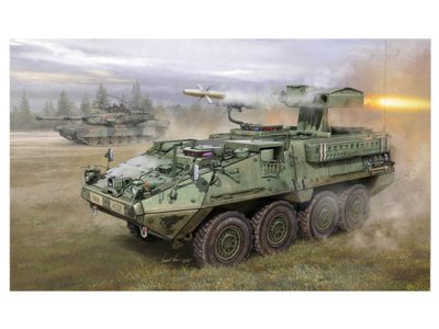 1:35 Trumpeter 00399 M1134 Stryker ATGM - Amerikaanse Antitankraketdrager - Tru00399 1 - TRU00399