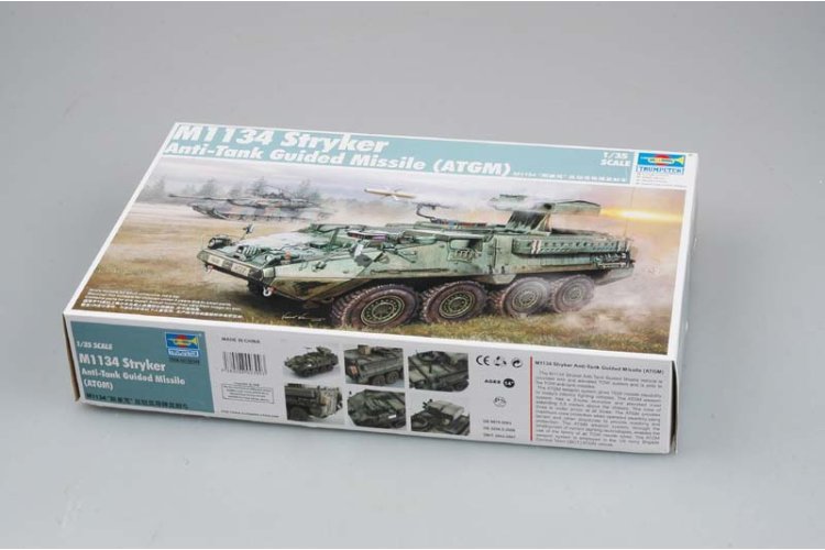 1:35 Trumpeter 00399 M1134 Stryker ATGM - Amerikaanse Antitankraketdrager - Tru00399 2 - TRU00399