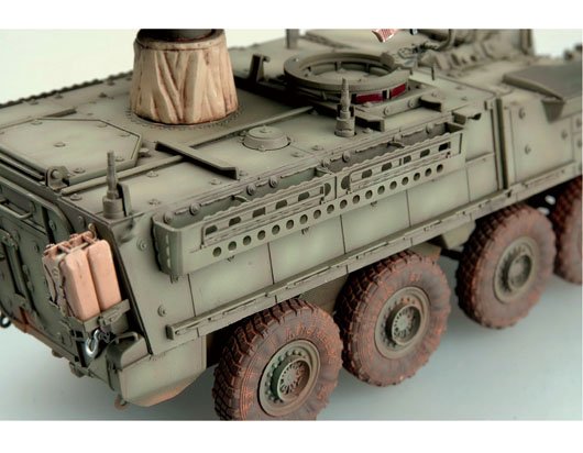 1:35 Trumpeter 00399 M1134 Stryker ATGM - Amerikaanse Antitankraketdrager - Tru00399 8 - TRU00399