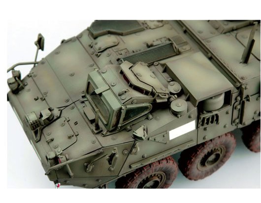 1:35 Trumpeter 00399 M1134 Stryker ATGM - Amerikaanse Antitankraketdrager - Tru00399 9 - TRU00399