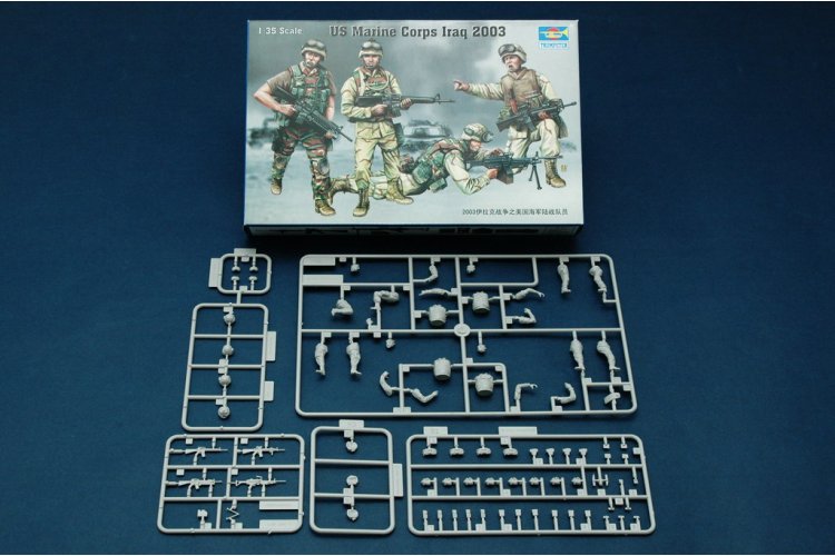 1:35 Trumpeter 00407 US Marine Corps Iraq 2003 - Figures - Tru00407 2 - TRU00407