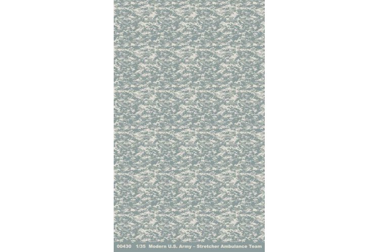 1:35 Trumpeter 00430 Modern U.S. Army - Stretcher Ambulance Team - Figures - Tru00430 3 - TRU00430