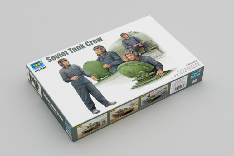 1:35 Trumpeter 00435 Soviet Tank Crew &ndash; 4 Figures - Tru00435 2 - TRU00435