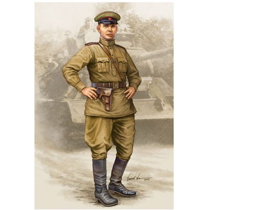 1:16 Trumpeter 00704 Sovjet Officier WWII Vol.2 - Figuur - Tru00704 1 - TRU00704