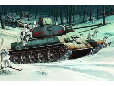 1:16 Trumpeter 00905 T-34/76 Model 1942 WWII &ndash; Soviet Medium Tank - Tru00905 1 - TRU00905