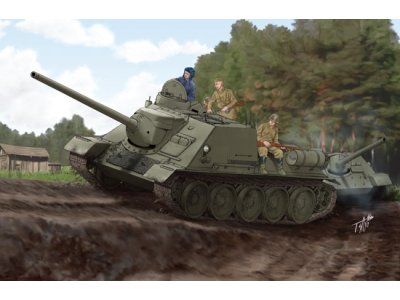 1:16 Trumpeter 00915 SU-100 WWII - Sovjet Tankjager - Tru00915 1 - TRU00915