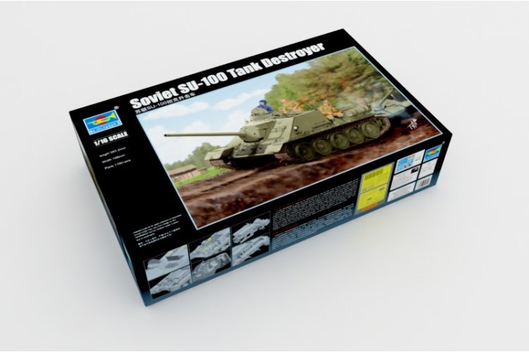 1:16 Trumpeter 00915 SU-100 WWII - Sovjet Tankjager - Tru00915 2 - TRU00915