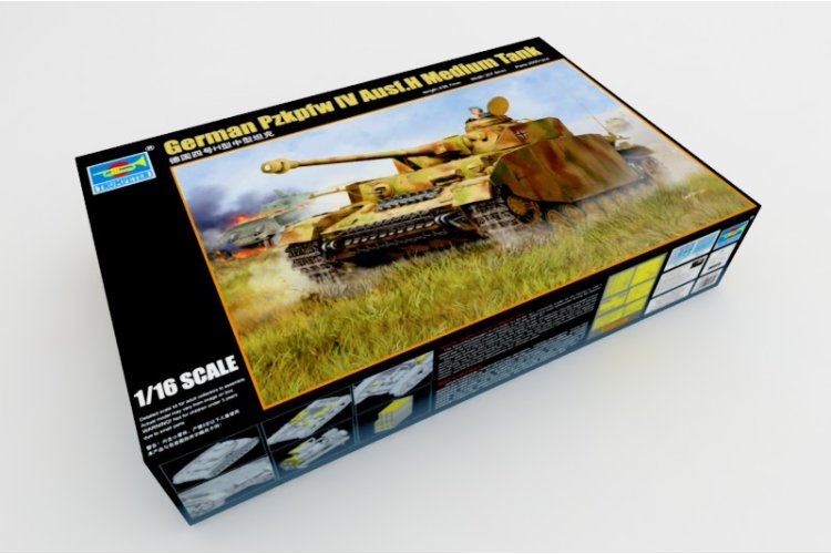 1:16 Trumpeter 00920 Pz.Kpfw.IV Ausf.H WWII - Duitse Middelzware Tank - Tru00920 2 - TRU00920