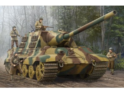 1:16 Trumpeter 00923 Sd.Kfz. 186 Jagdtiger WWII - Duitse Tankjager - Tru00923 1 - TRU00923
