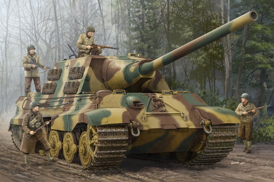 1:16 Trumpeter 00923 Sd.Kfz. 186 Jagdtiger WWII - Duitse Tankjager - Tru00923 1 - TRU00923