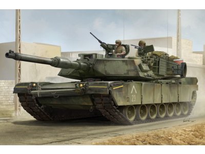 1:16 Trumpeter 00926 M1A1 AIM Main Battle Tank - Amerikaanse Hoofdgevechtstank - Tru00926 1 - TRU00926