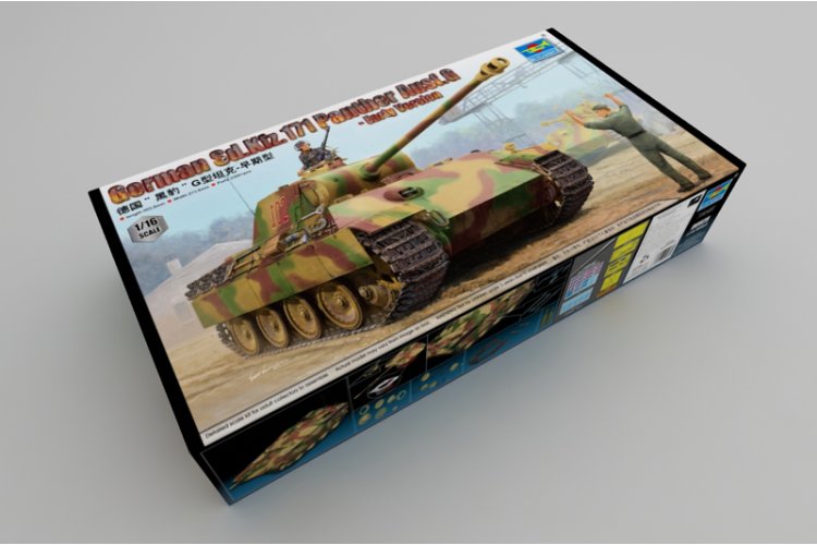 1:16 Trumpeter 00928 Sd.Kfz.171 Panther Ausf.G Early Version WWII - Duitse Middelzware Tank - Tru00928 2 - TRU00928