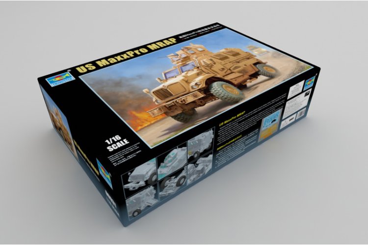 1:16 Trumpeter 00931 International MaxxPro MRAP - Amerikaans Gepantserd Patrouillevoertuig - Tru00931 2 - TRU00931